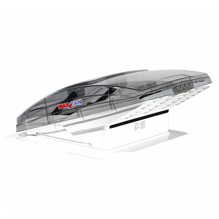 MaxxAir MaxxFan Deluxe dakventilator 40x40 cm transparant