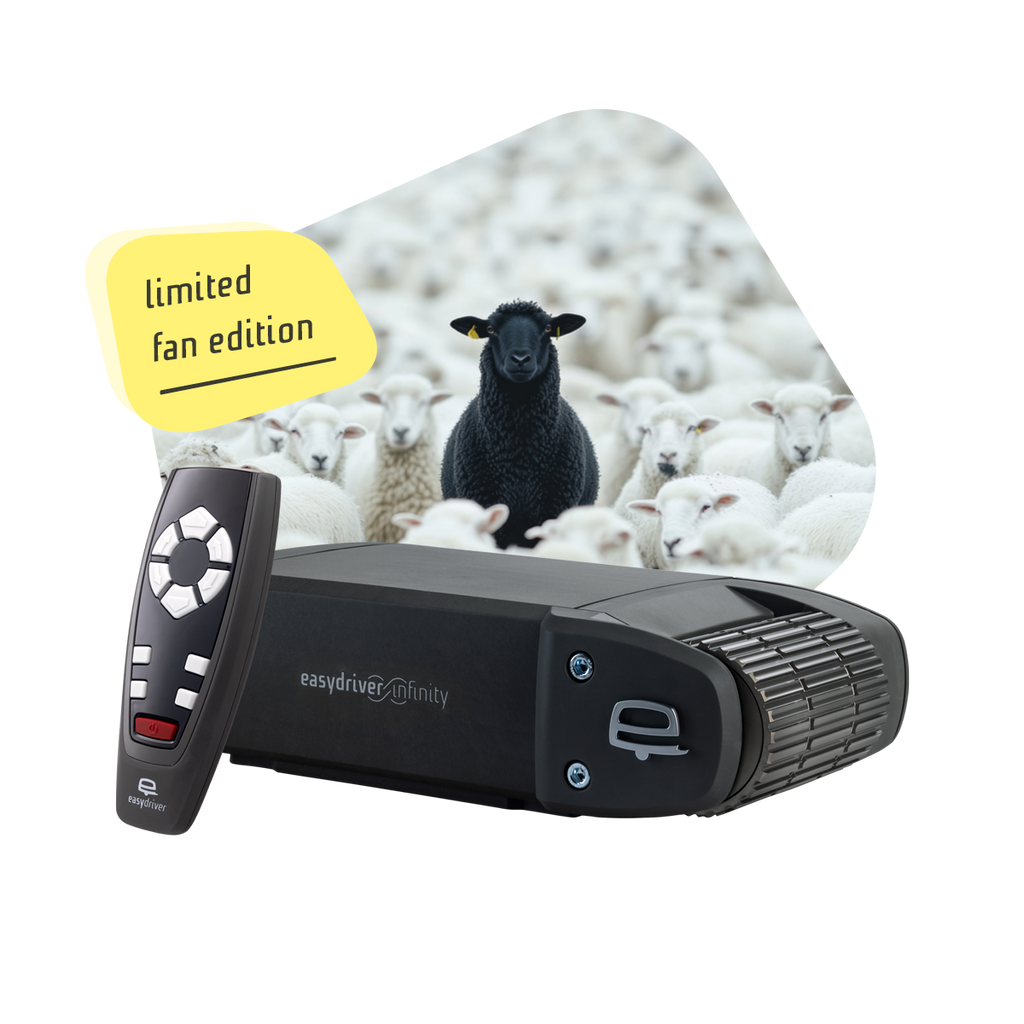 Reich easydriver infinity 2.5 Limited Fan Edition in zwart
