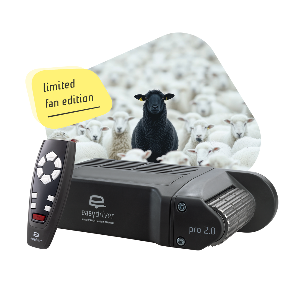 Reich easydriver pro 2.0 Limited Fan Edition in zwart