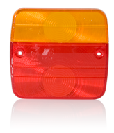 Achterlicht Dafa 3 functie lens links/rechts