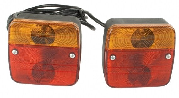 Achterlicht Dafa 3 functie set compleet