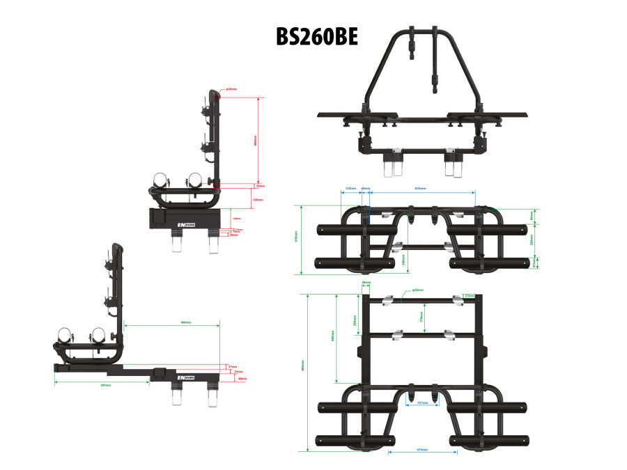 Enduro BS260 Disseldrager Black Edition (caravan) - afbeelding 5