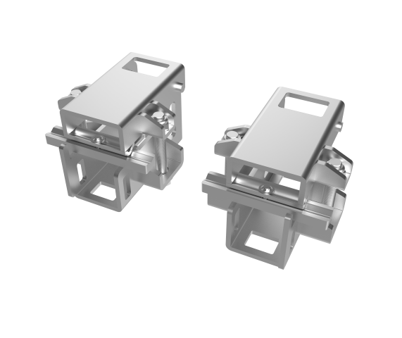 Enduro Aluminium montageplaten 2 stuks