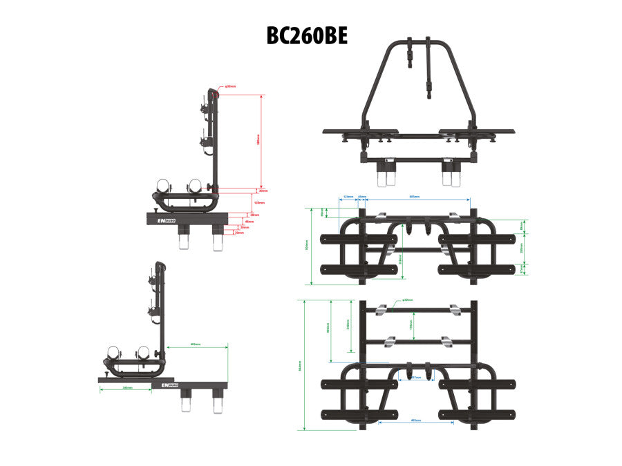 Enduro BC260 Disseldrager Black Edition