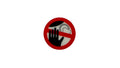 Enduro waarschuwingssticker EM313(A)/EM315/EM515