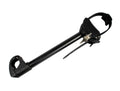 Flexibele framehouder met spanband lang, 

t.b.v. 30 mm U-beugel, zwart