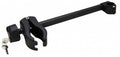 Framehouder afsluitbaar lang, t.b.v 25 mm en 30 mm U-beugel, zwart