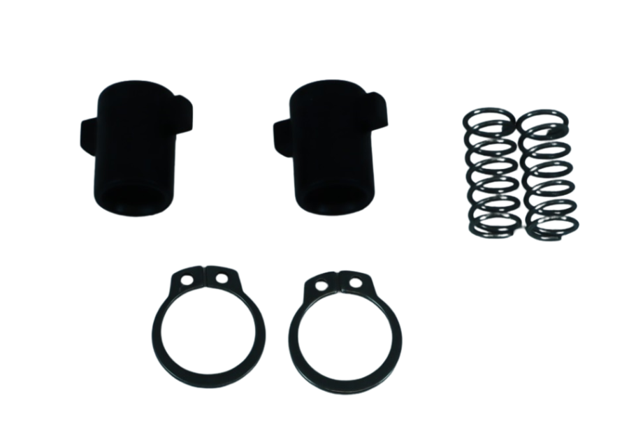 Set 2x insert met veertje en borgring voor R6/7
