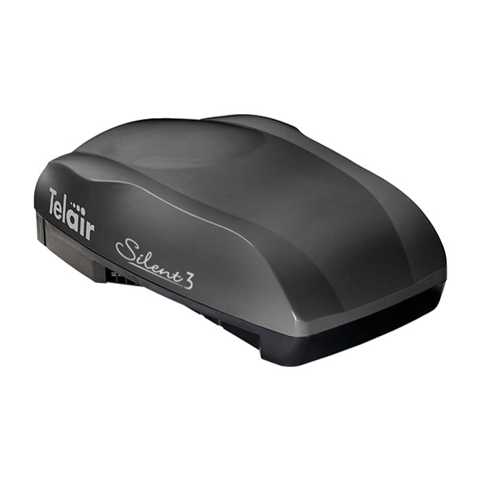 Telair Silent 3 8100HN zwart dakairco met warmtepomp - Barsema Recreatie Camper & Caravan Techniek