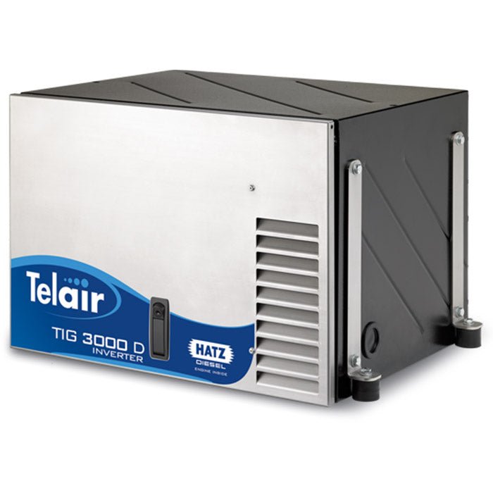 Telair TIG3000D 2.8kW geluidsarme dieselgenerator met omvormer - Barsema Recreatie Camper & Caravan Techniek