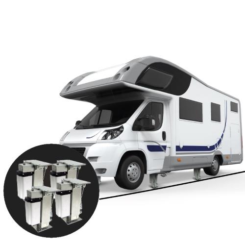 TESA Autolift 4 Steunpoten | Prijs incl. montage én adapterplaten voor &amp; achter