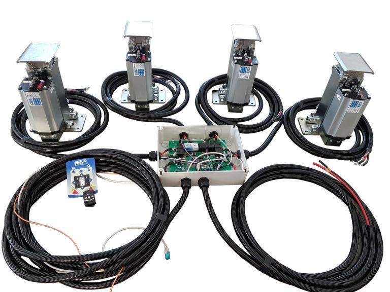 TESA Autolift 4 Steunpoten | Prijs incl. montage én adapterplaten voor & achter
